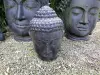 Artikelbild 3 des Artikels “Ausstellungsstück - Buddha-Kopf, 50 cm Höhe, Steinguss, hohl, handgefertigt & farbig “